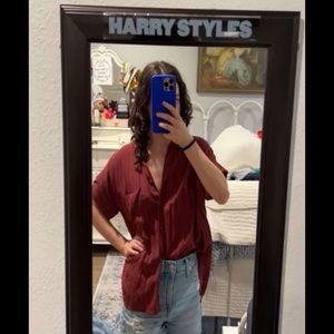 Madewell button up blouse size SMALL